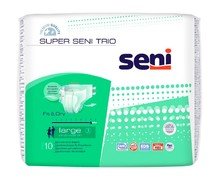 Подгузники для взрослых SUPER SENI TRIO Large по 10 шт. (SE-094-LA10-A03)